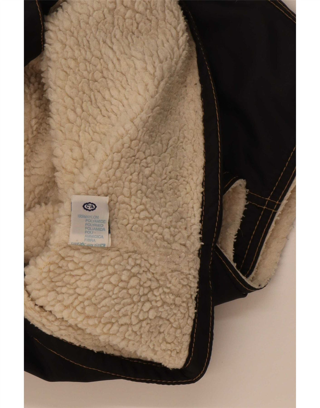 C&A Gilet Sherpa Garçon 11-12 ans Nylon Noir