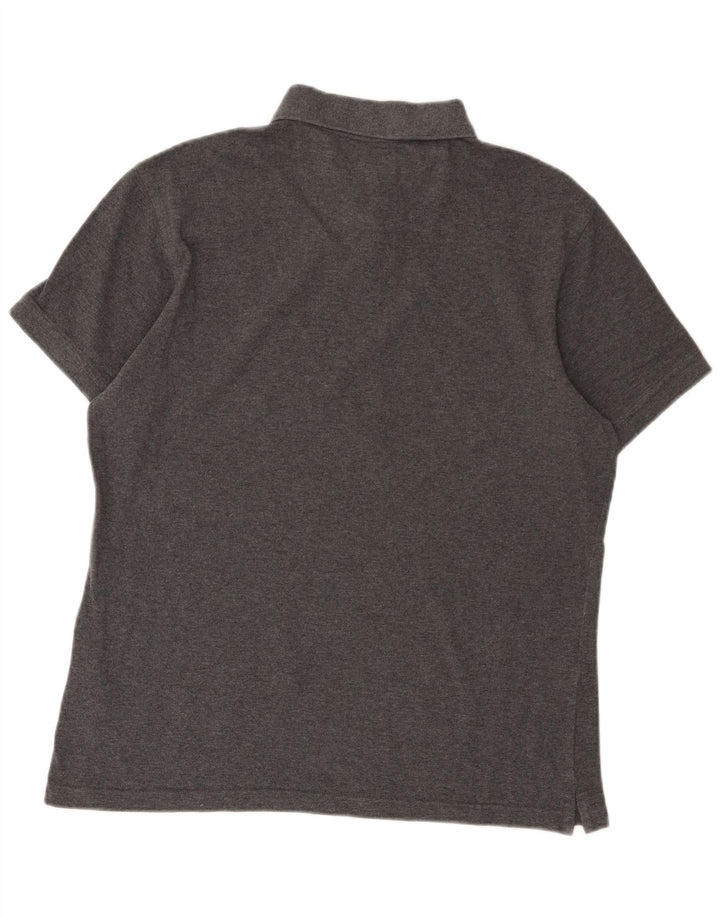 Barbour Polo Homme XL Gris Coton