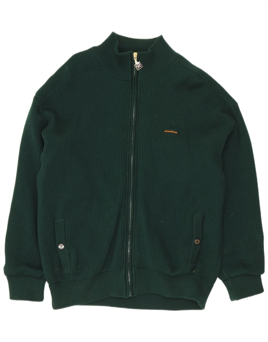 Paul & Shark Pull Cardigan Homme XL Vert Moderne