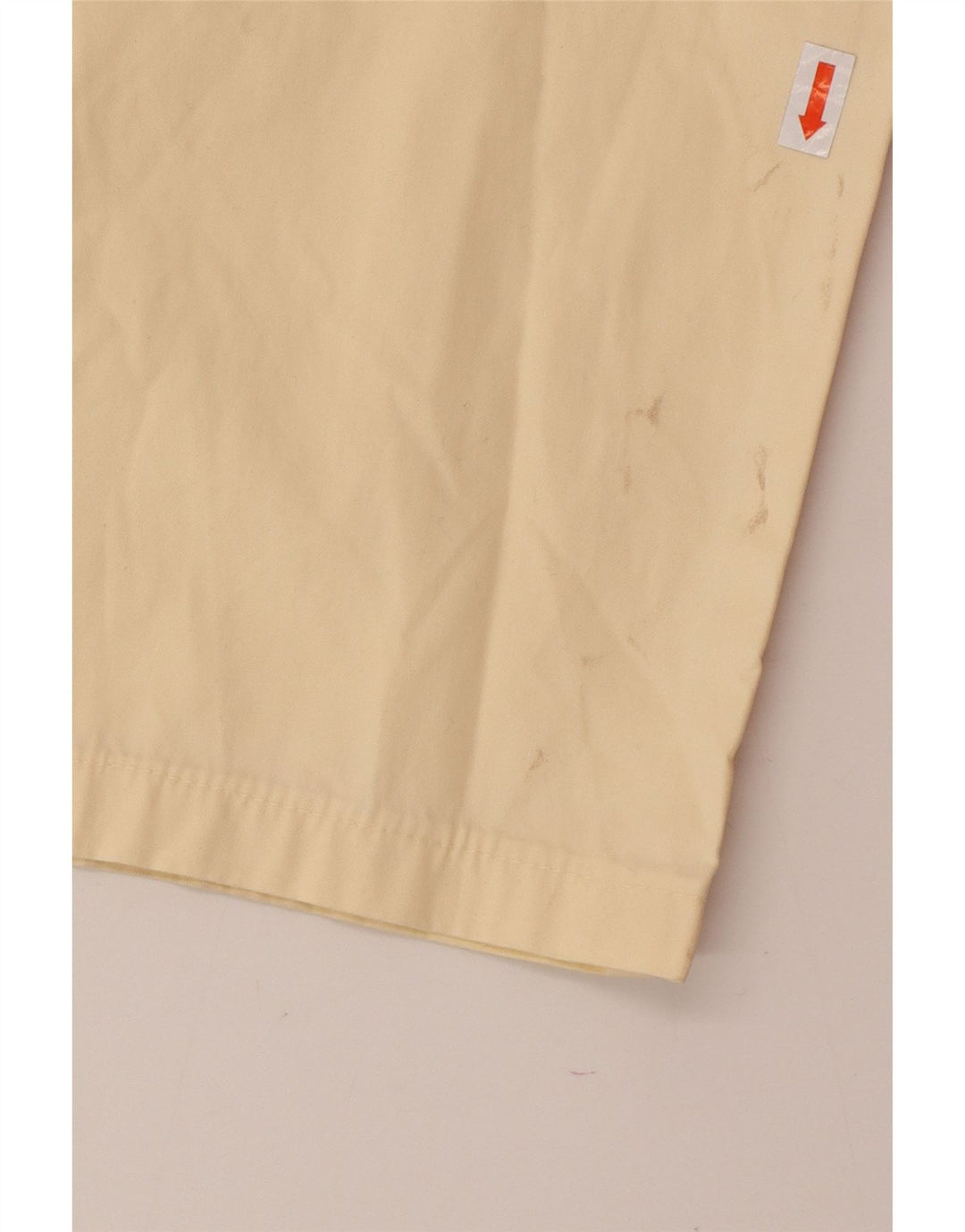 HUGO BOSS Pantalon Casual Arkansas Straight Homme W36 L34 Blanc Cassé Coton