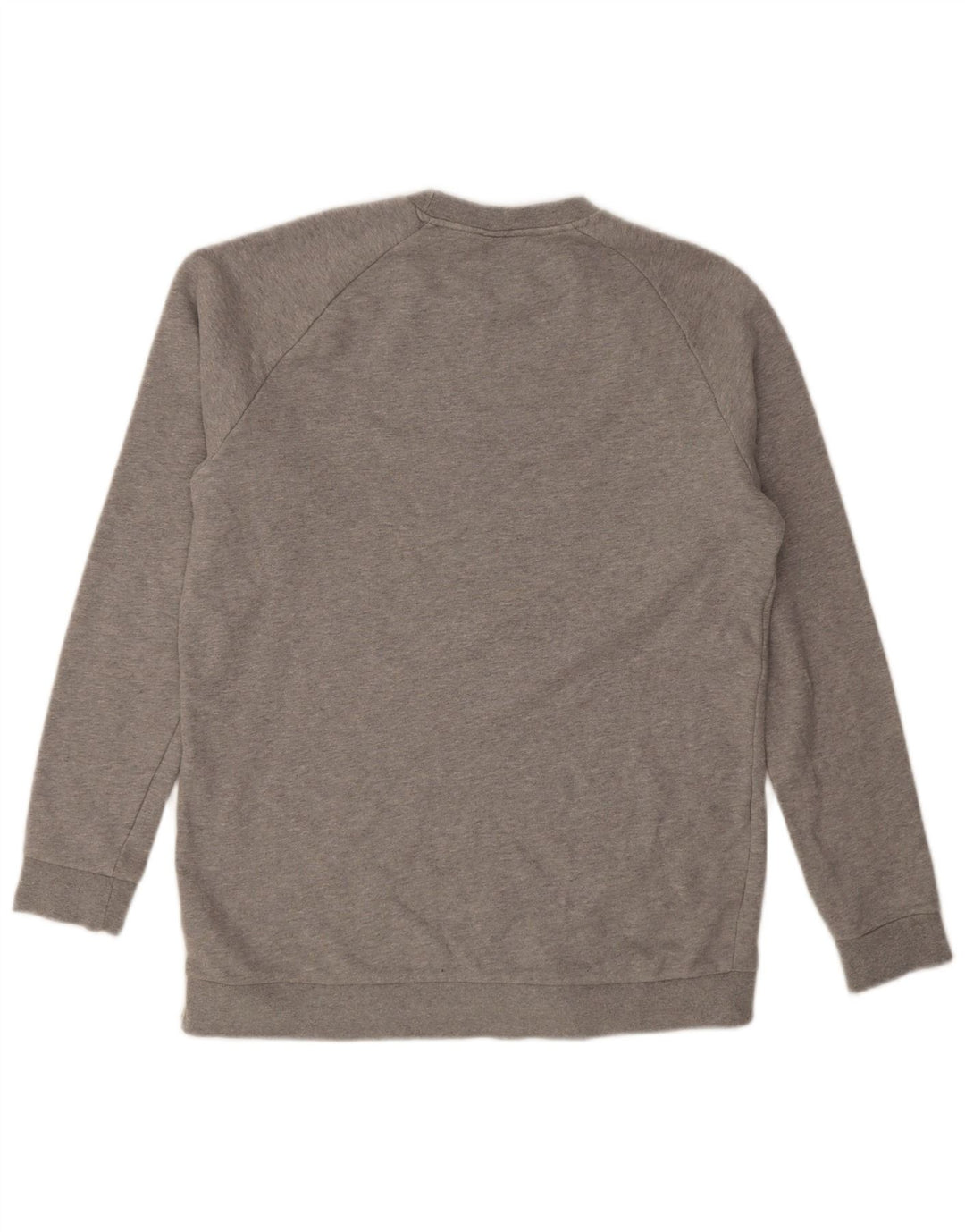 Adidas Sweat-shirt graphique pour homme en coton gris moyen