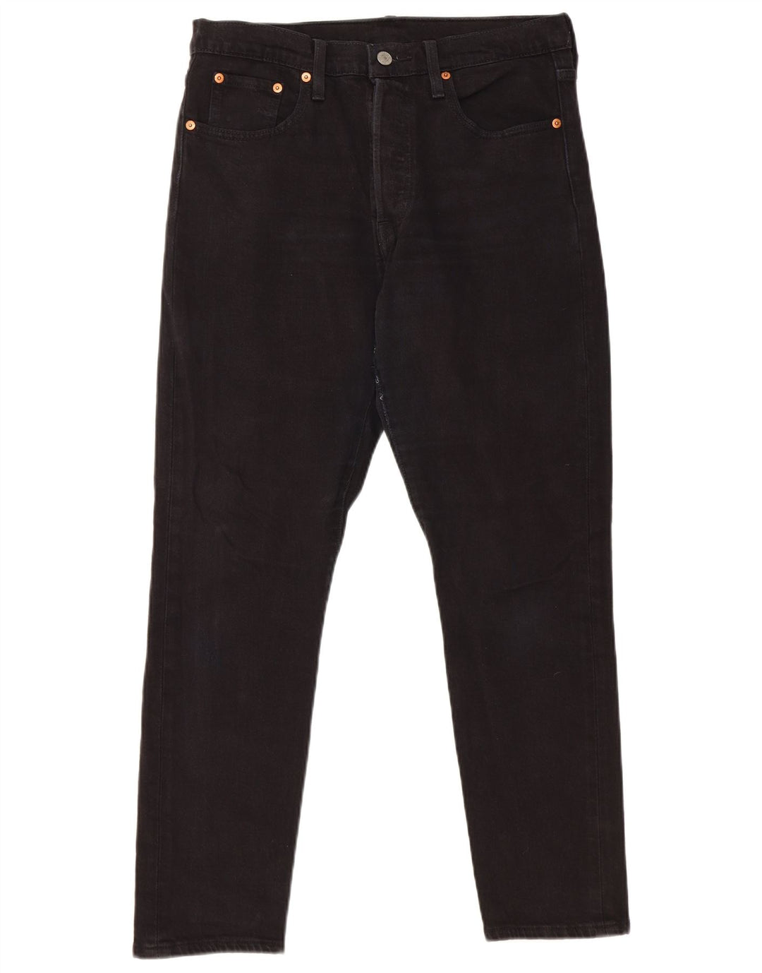 Levi's Jean Droit 501 Homme W29 L28 Noir Coton