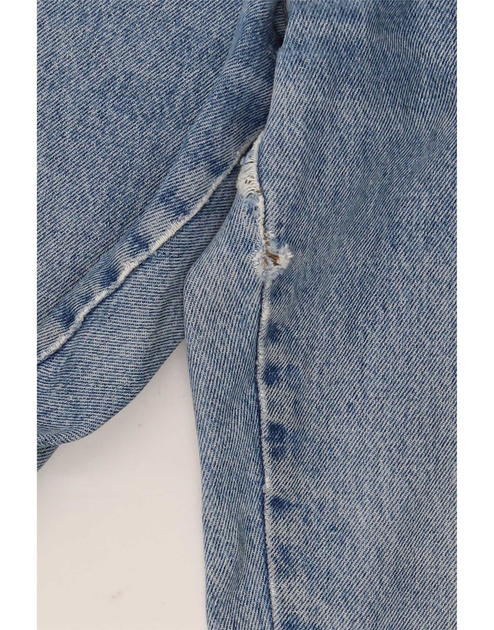 vintage Femme Tapered Jeans Moyen W28 L29 Coton Bleu