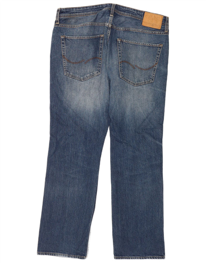 Jack & Jones Jean Droit W36 L32 Homme Bleu