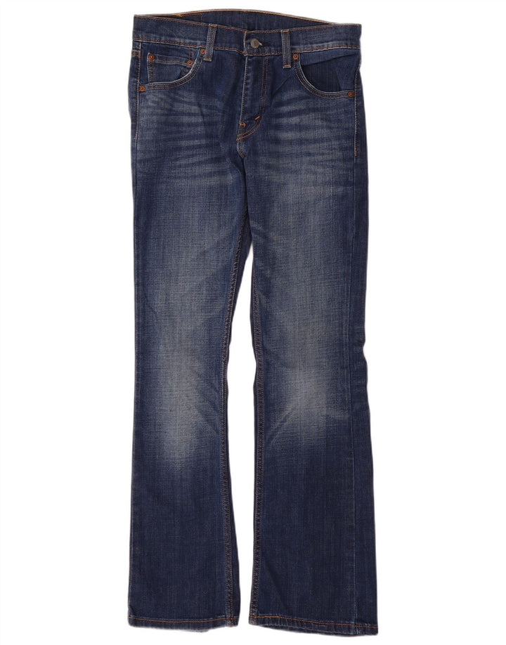 LEVI'S Jean Bootcut Femme 527 W29 L30 Bleu Coton