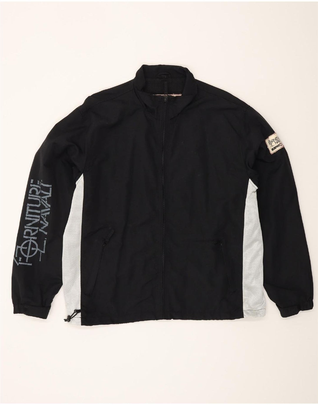 MURPHY & NYE Veste de Survêtement Graphique pour Homme Grand Noir Colorblock