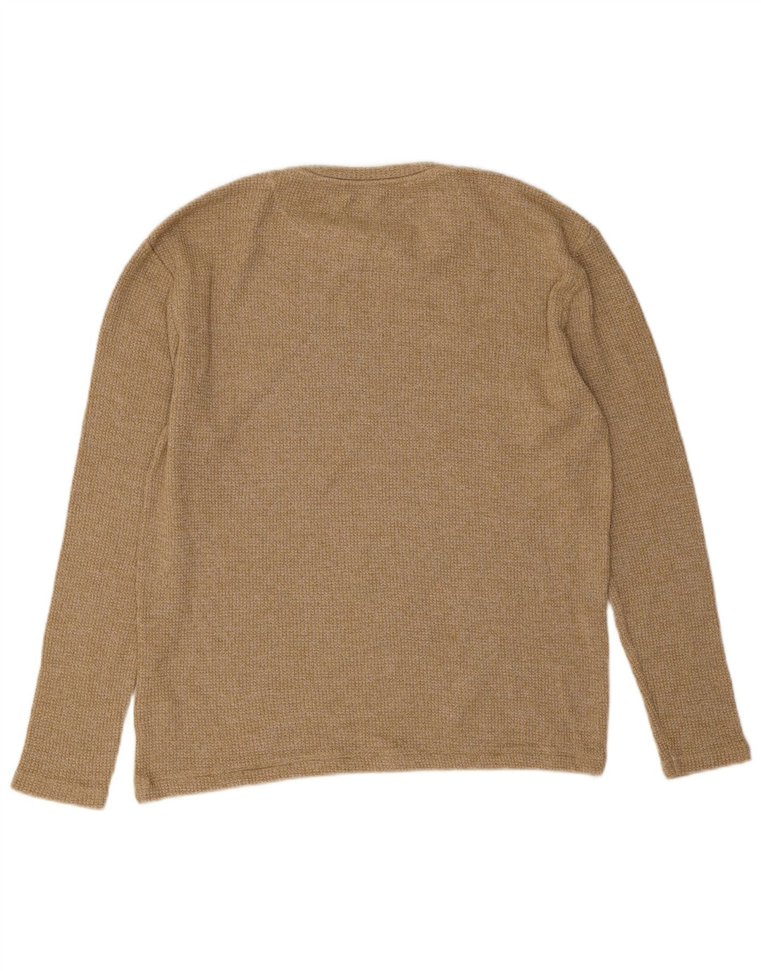 Zara Homme Top Manches Longues Petit Coton Beige