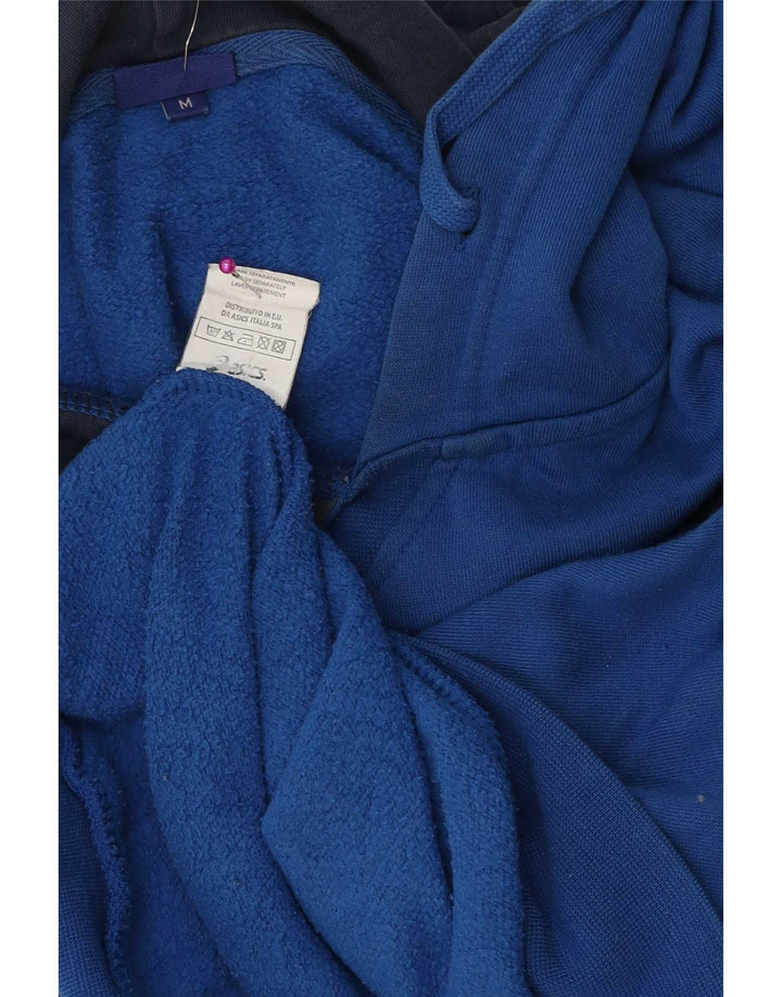 Asics Sweat à Capuche Graphique Homme Bleu Moyen Coton