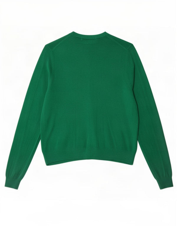 Marks & Spencer Pull Cardigan Femme UK 14 Large Vert Viscose