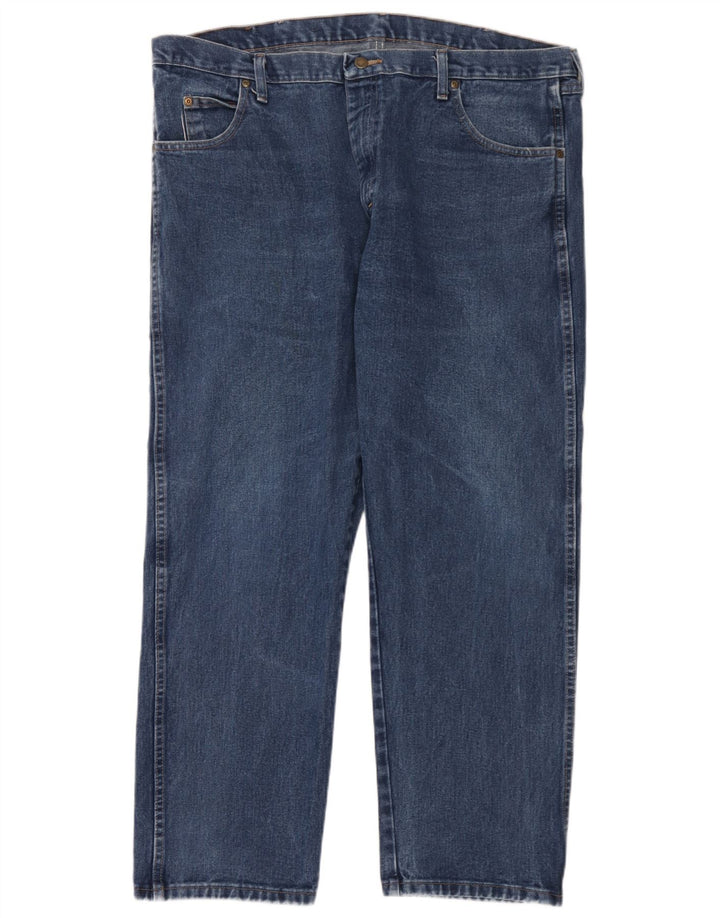 Wrangler Jean droit homme W42 L30 bleu coton