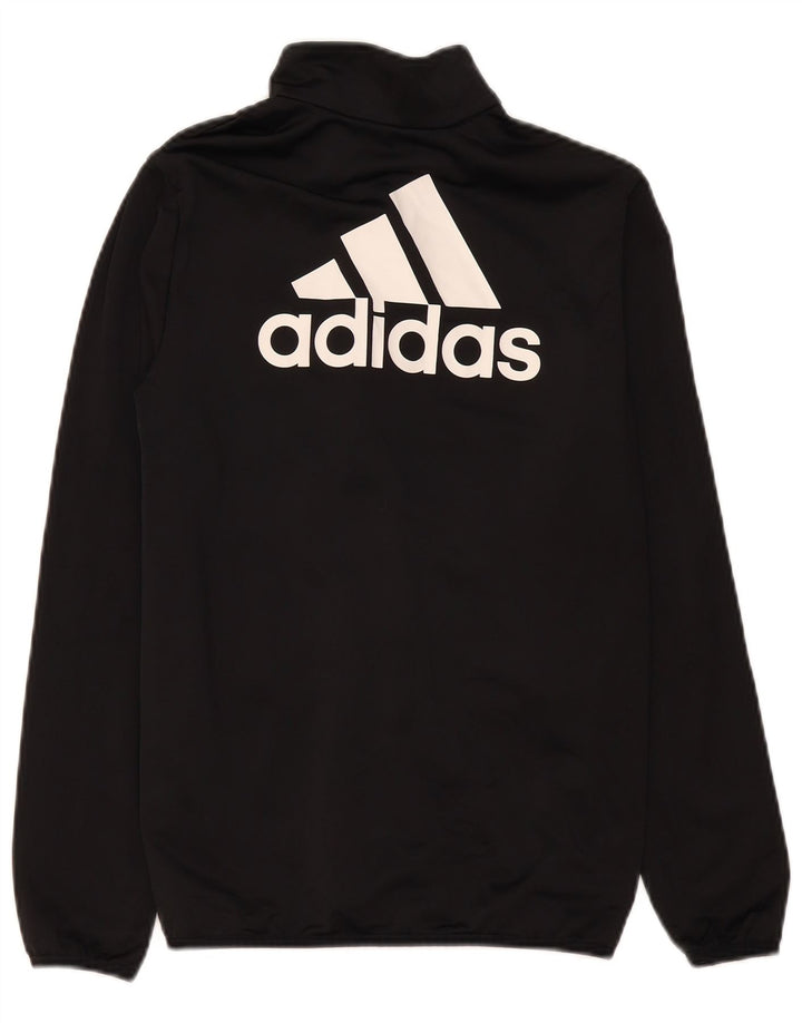 Adidas Veste de Survêtement Graphique Garçon 13-14 Ans Noir Polyester