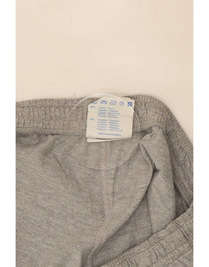 Champion Short de Sport Homme XL Gris Moucheté Coton