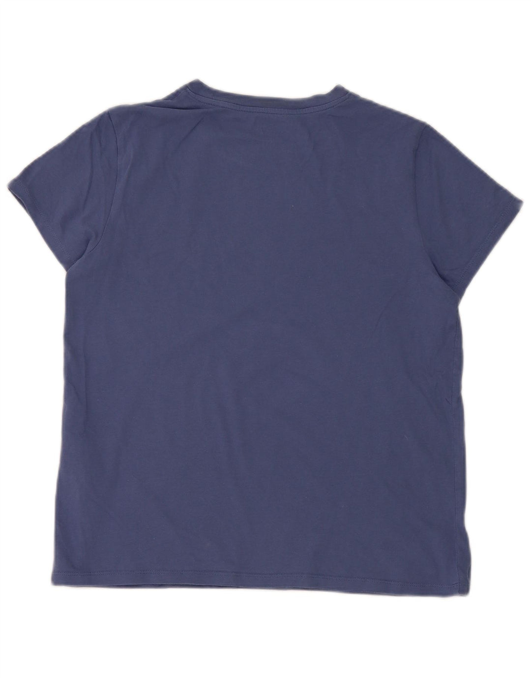 Levi's T-Shirt Graphique Femme UK 12 Bleu Moyen Coton