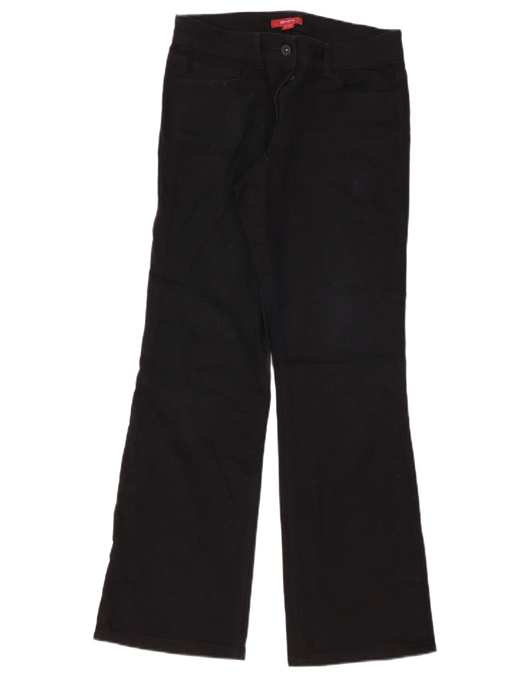Monsoon Jean Bootcut Femme UK 10 Petit W30 L31 Coton Noir