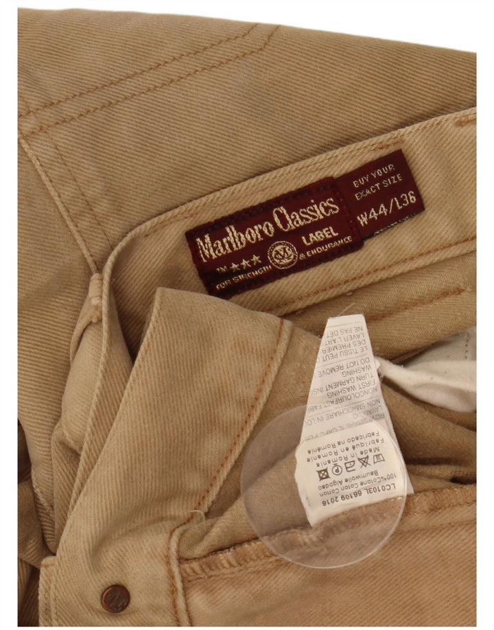MARLBORO CLASSICS Jean droit homme W44 L31 coton beige