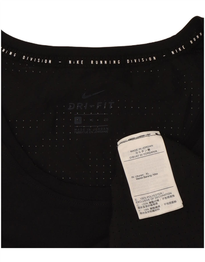 Nike Hommes Dri Fit Graphic Débardeur XL Noir Polyester