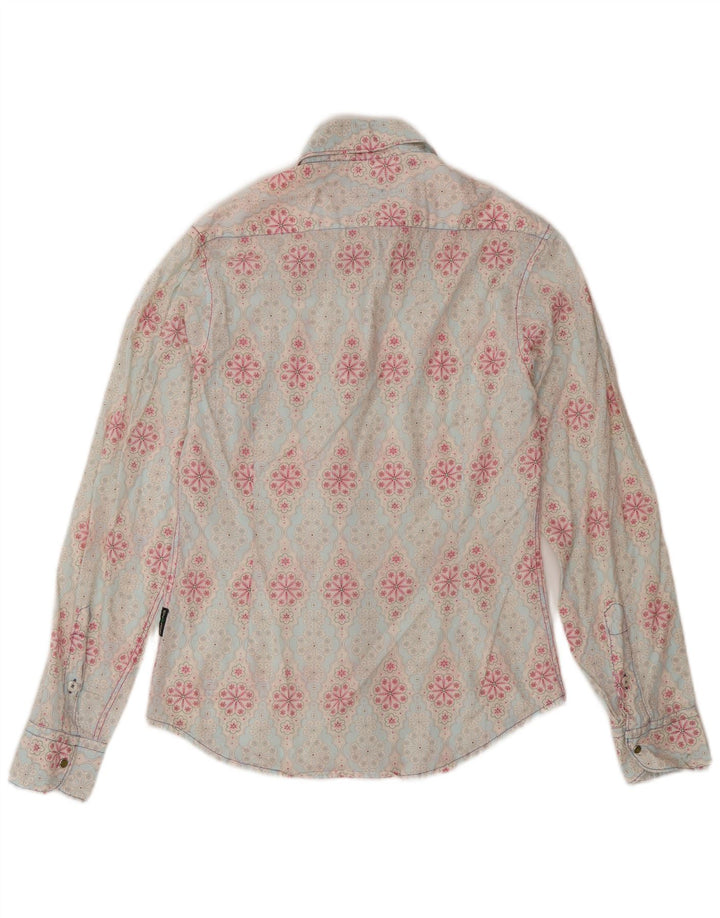 Energie Chemise Homme Petit Bleu Floral