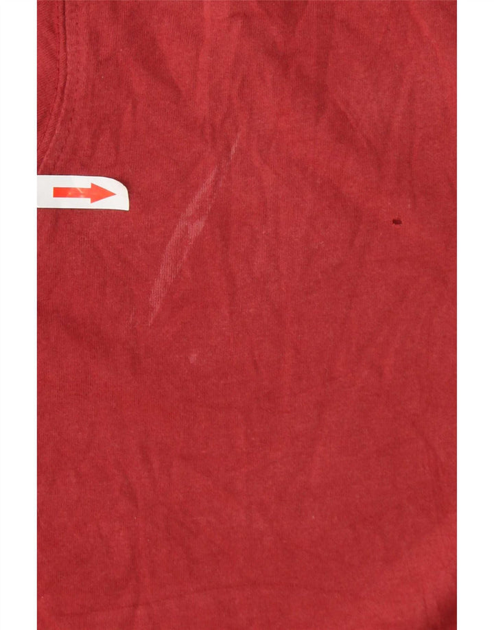 Sergio Tacchini T-Shirt Homme Petit Bordeaux Coton