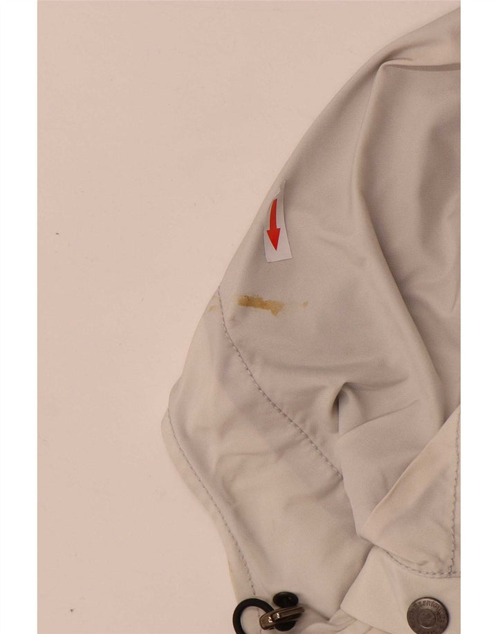 Refrigiwear Veste de pluie à capuche pour femme UK 10 Small Gris Polyamide