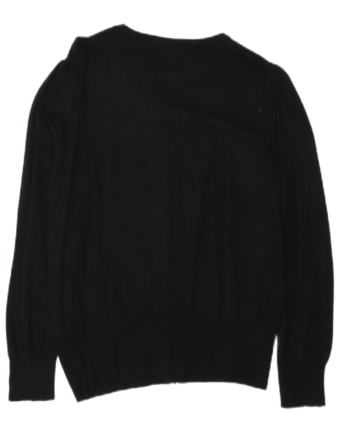 Marks & Spencer Pull Cardigan Femme UK 12 Medium Noir Viscose