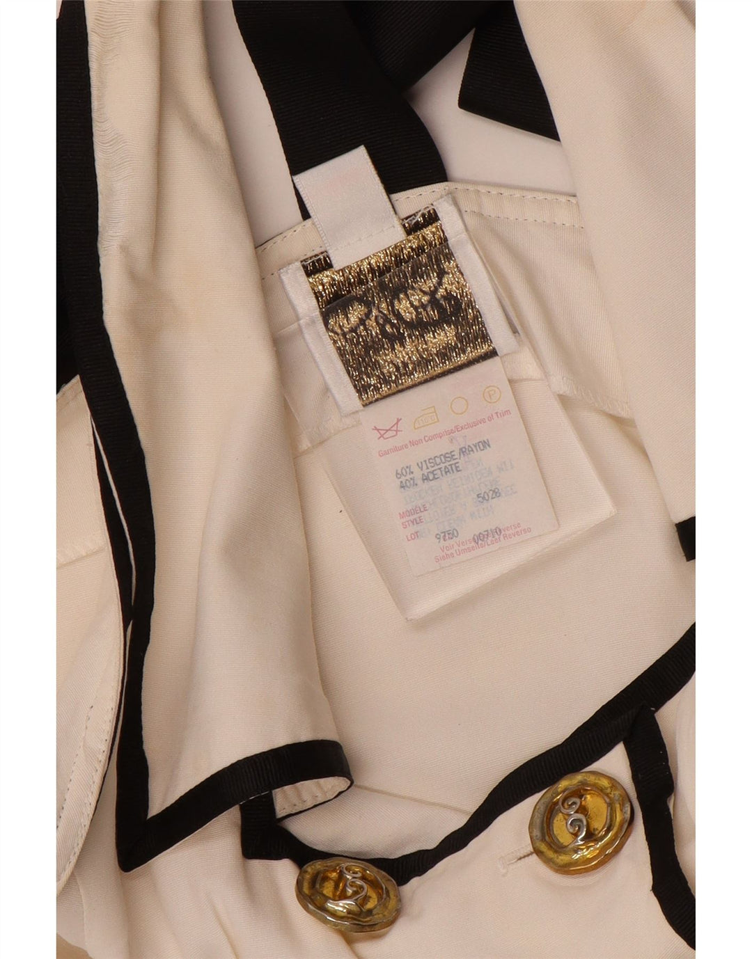 Joseph Ribkoff Gilet Femme UK 16 Large Viscose Blanche