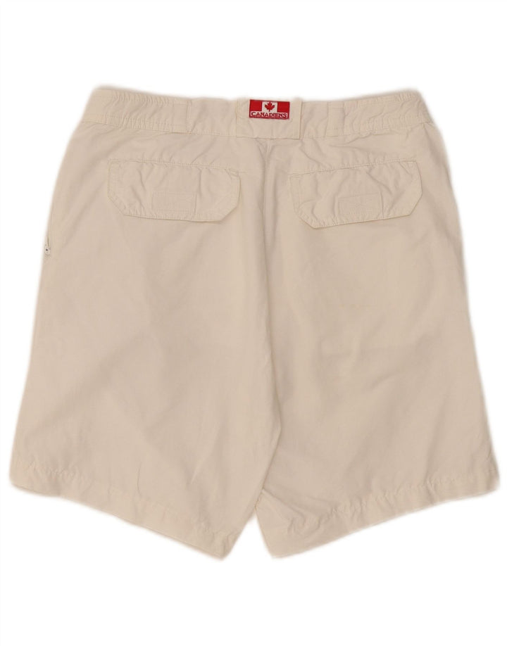 Canadiens Short Chino Femme IT 44 Medium W30 Coton Blanc