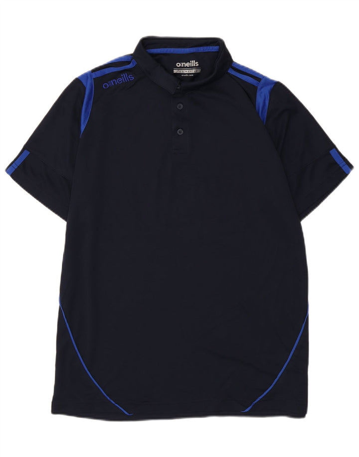 O'Neills Polo Homme Bleu Marine Moyen Colorblock Polyester