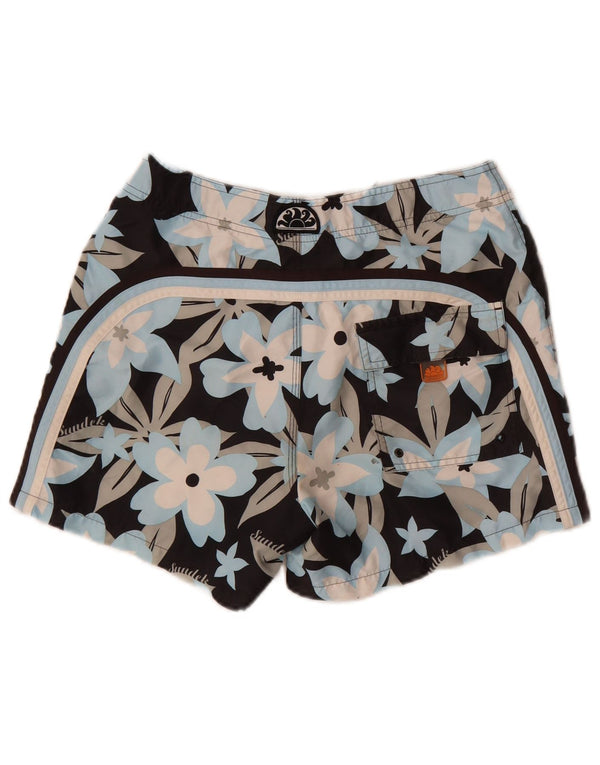 Sundek Short de bain pour femme UK 10 Petit Noir Floral