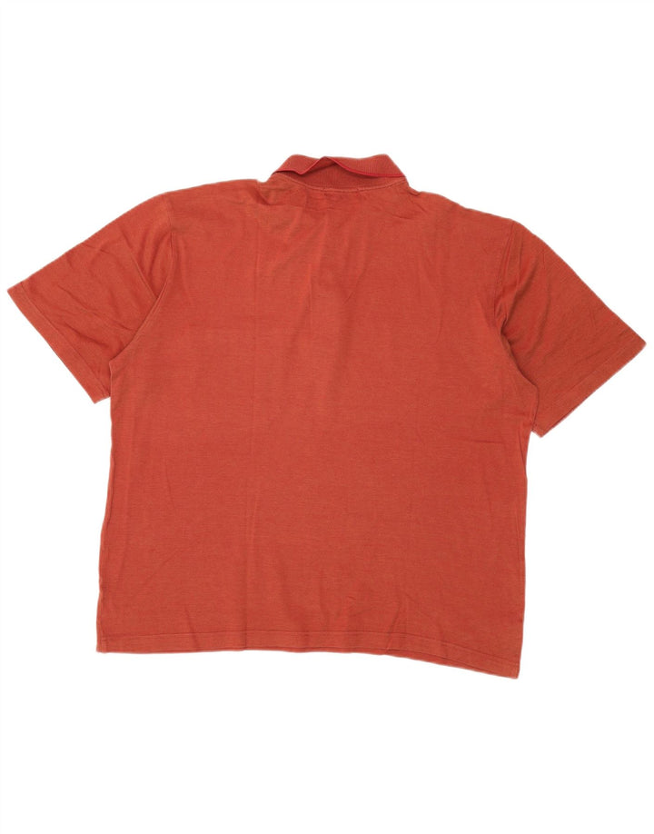 Pierre Cardin Polo Homme IT 52 Large Orange Coton