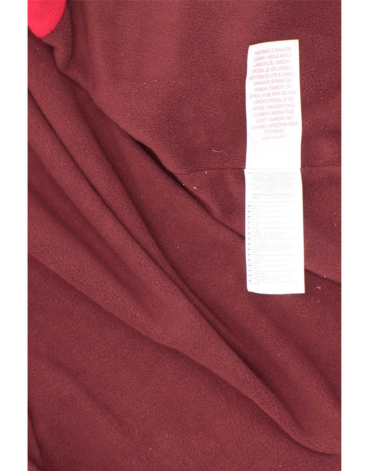 Nike Veste coupe-vent à capuche pour garçon 8-9 ans Petit Bordeaux Polyester