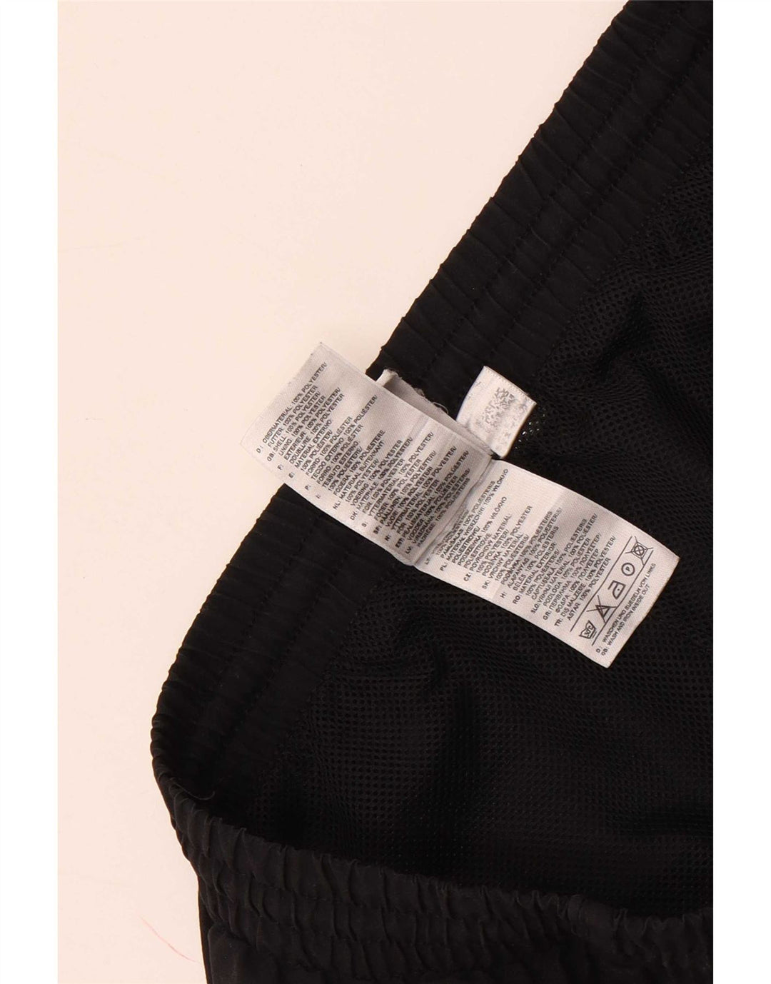 Adidas Short de sport pour homme en polyester noir moyen