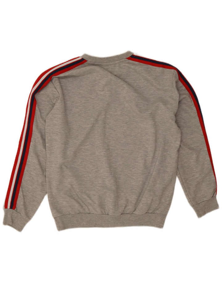 Zara Pull Sweat Homme Gris Moyen Moucheté Polyester