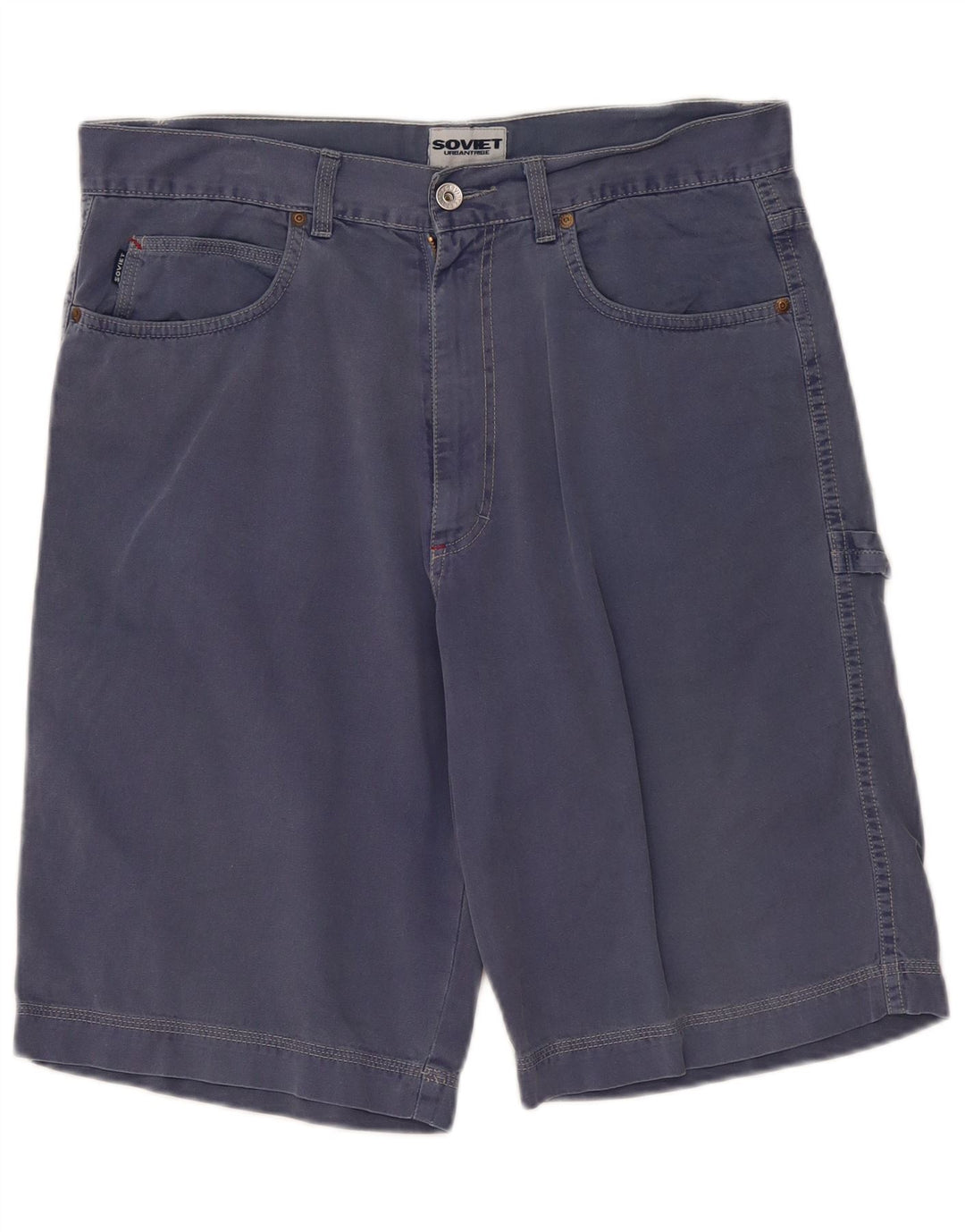 Short Cargo Vintage Homme W34 Grand Bleu Marine