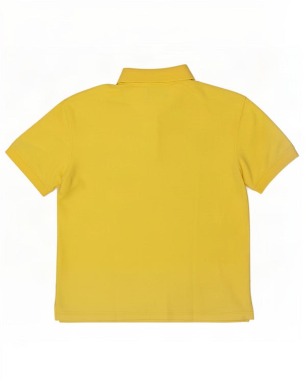 Fila Mens Polo Shirt IT 52 Large Yellow