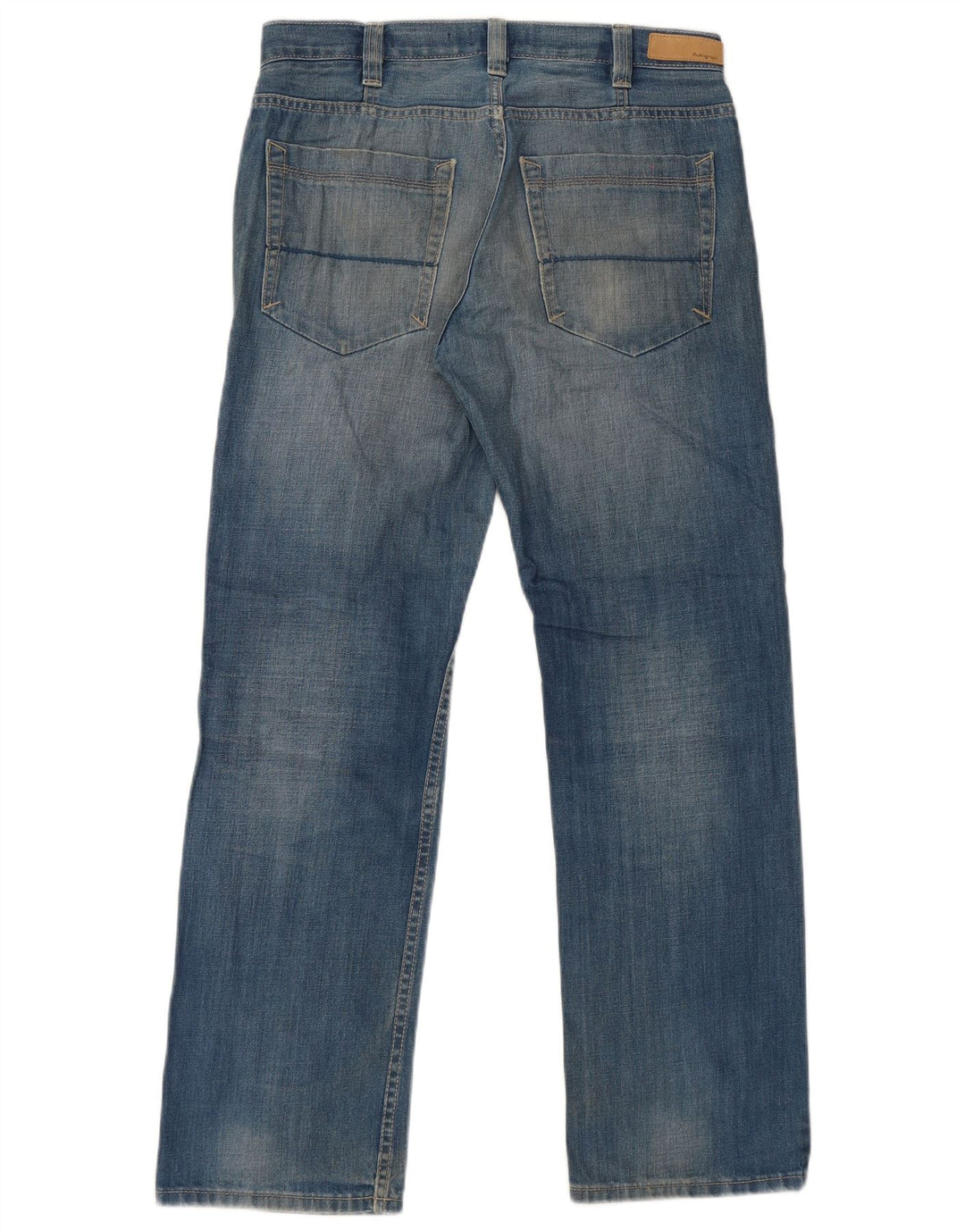 Marks & Spencer Jean droit autographe homme W32 L31 bleu coton