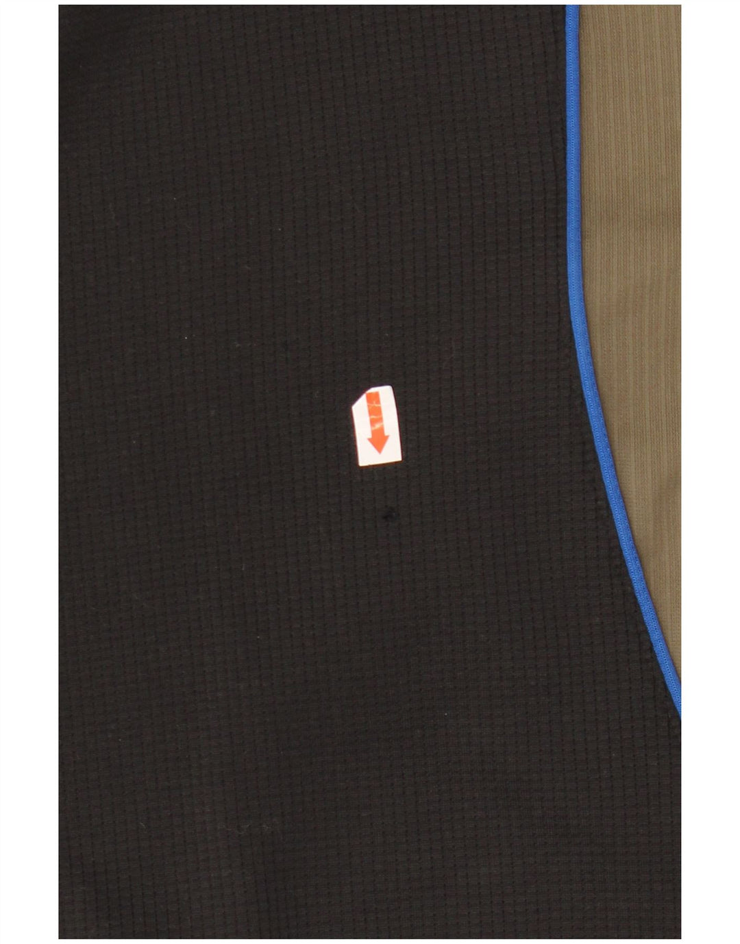 ADIDAS Polo néo-zélandais pour hommes UK 44/46 Large Black Colourblock