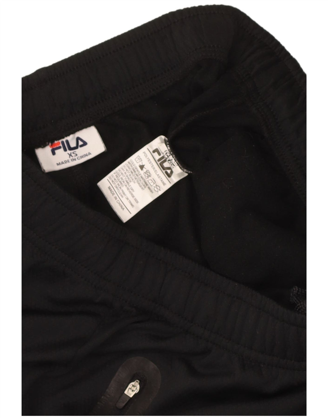 Fila Pantalon de survêtement pour homme XS Noir Polyester
