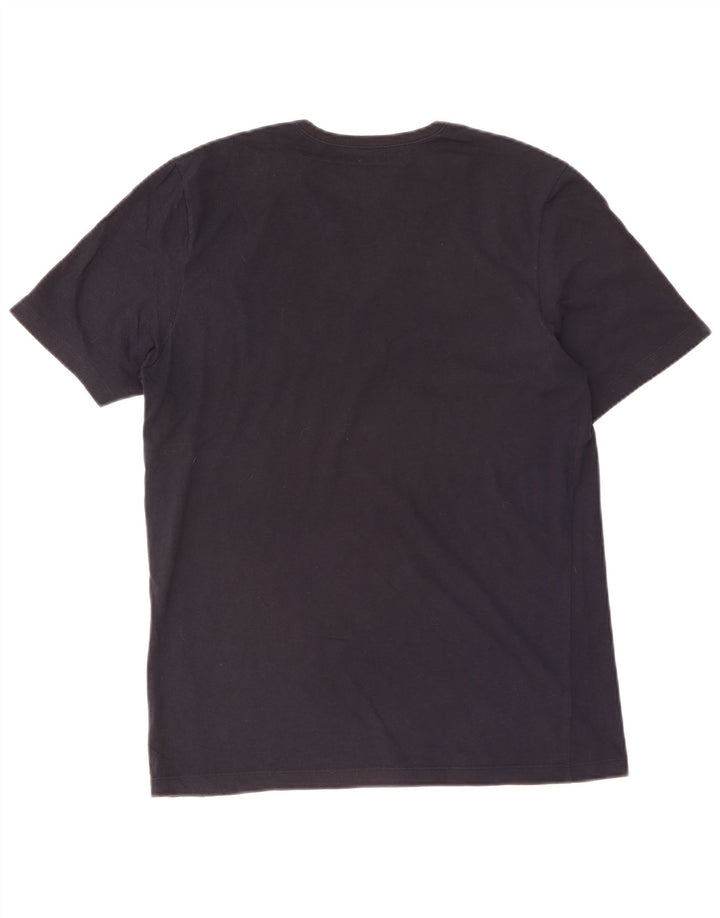 Hugo Boss Homme T-Shirt Top Large Bleu Marine Coton
