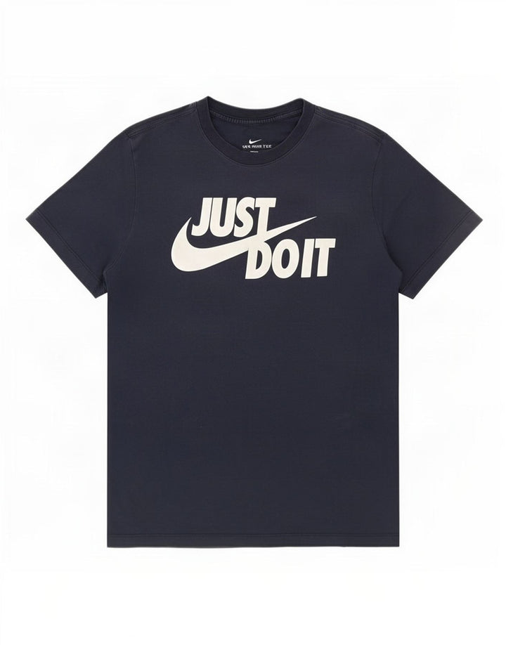 Nike T-Shirt Graphique Homme Bleu Marine Moyen