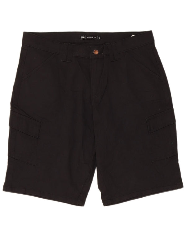 Lee Short cargo taille moyenne pour femme US 6 Medium W30 Noir Coton