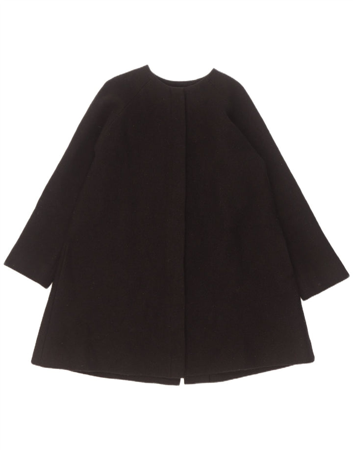 Cos Manteau surdimensionné pour femme EU 36 Petite laine noire