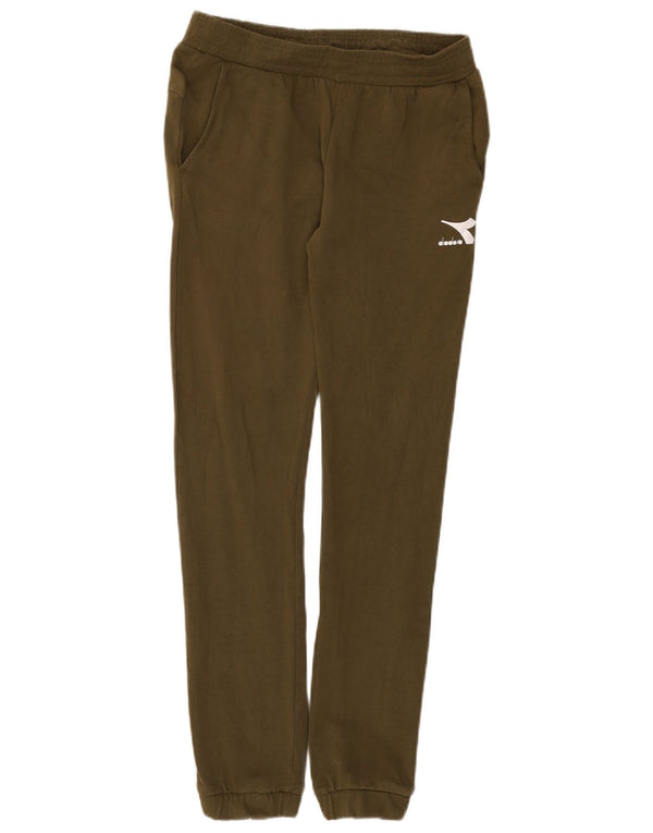 Diadora Pantalon de survêtement pour fille 13-14 ans 2XL Kaki Coton