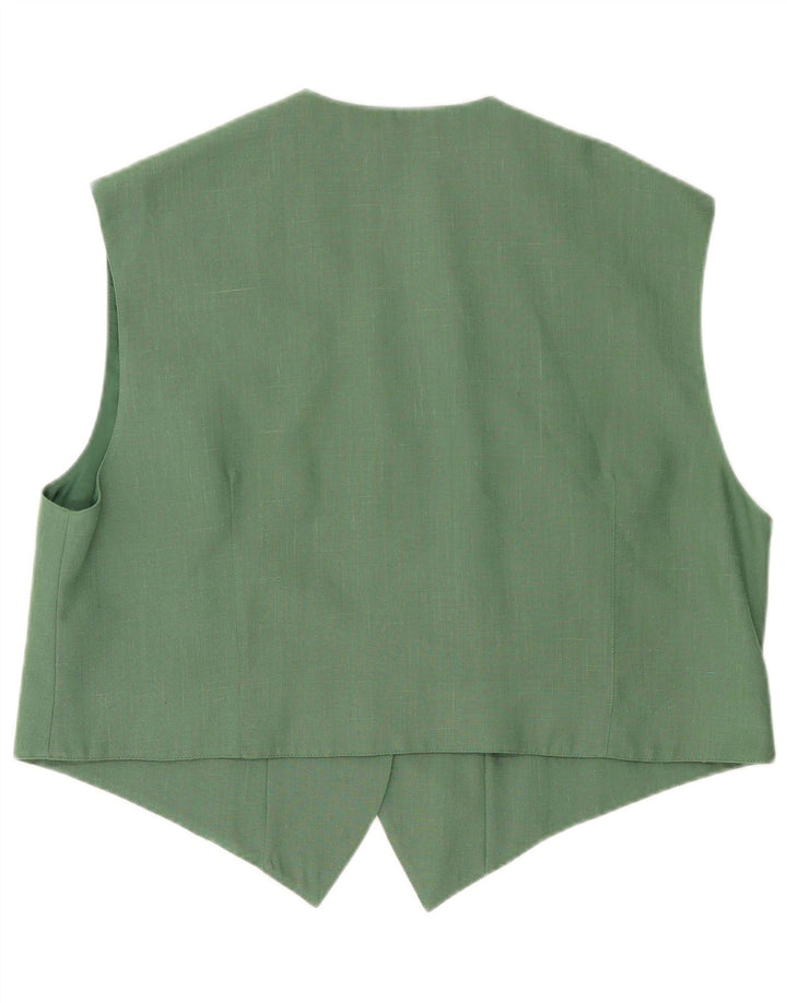 gilet femme vintage IT 48 XL Vert Polyester