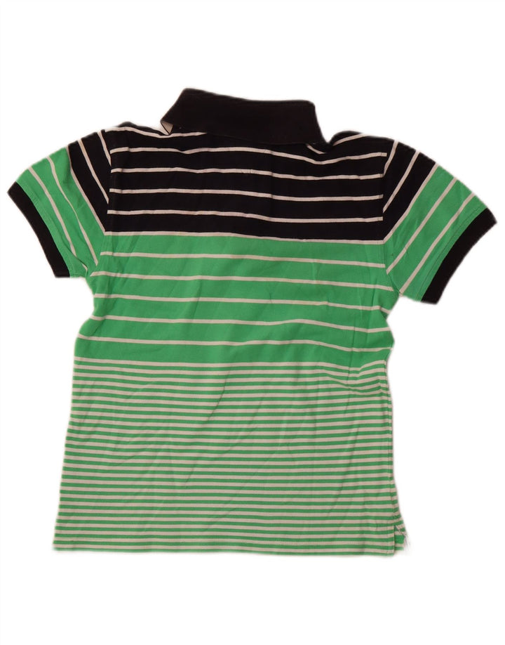 TOMMY HILFIGER Polo Fille 11-12 ans Vert Colourblock Coton