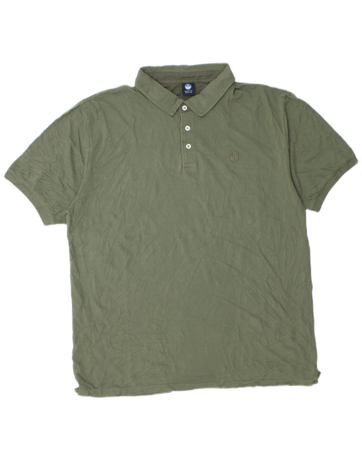 North Sails Polo Homme 2XL Vert Coton