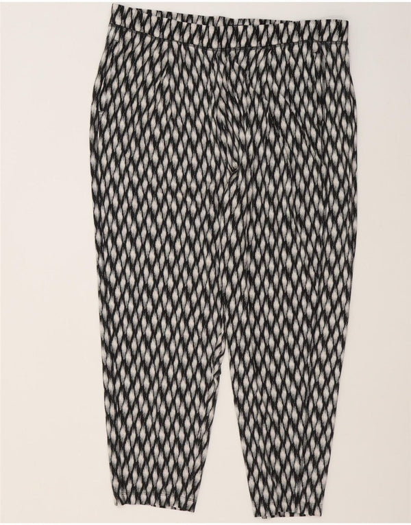 Marks & Spencer Pantalon décontracté taille haute pour femme UK 20 2XL W40 L27 Noir