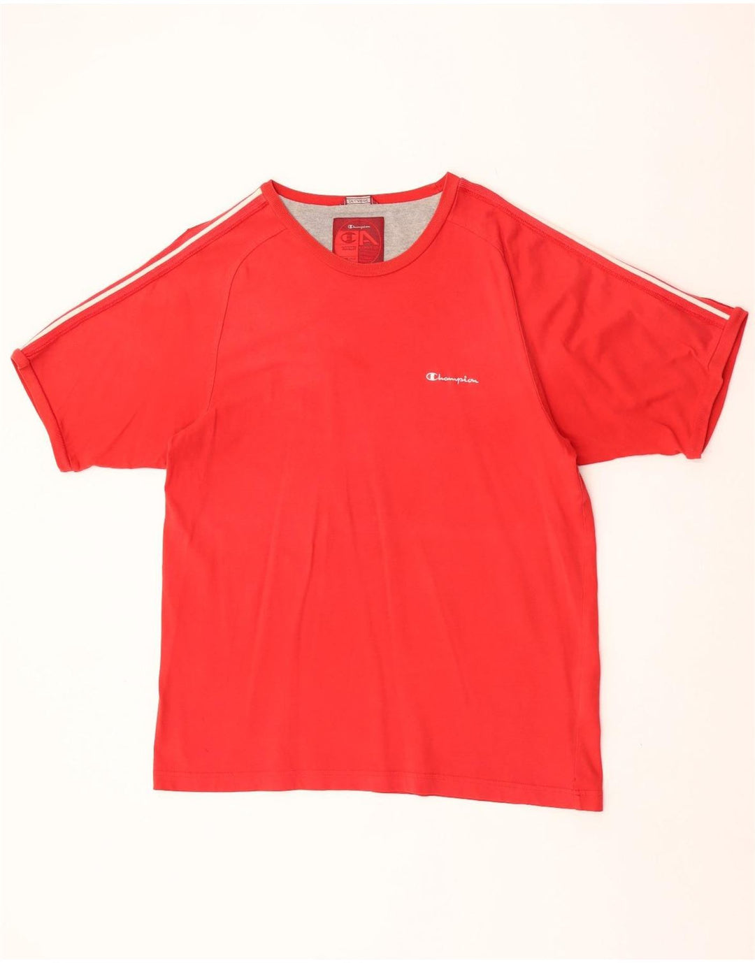 Champion T-Shirt Homme Top 2XL Rouge Coton