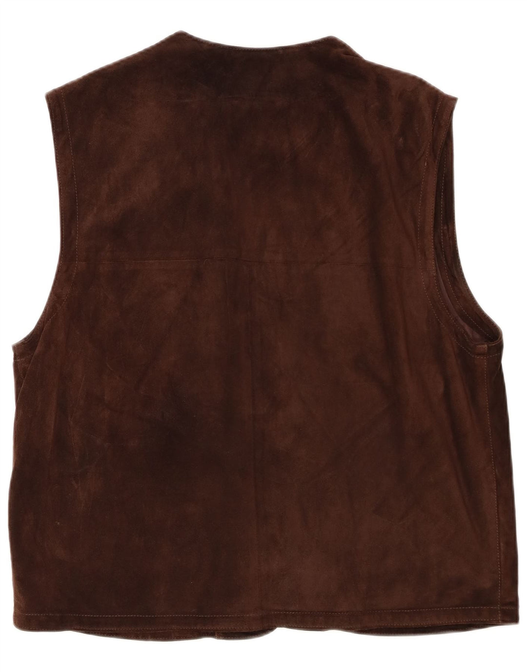 Douglas Gilet en daim pour homme IT 56 3XL Cuir marron