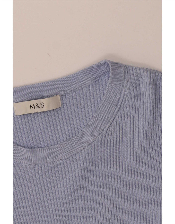 Marks & Spencer T-shirt pour femme UK 6 XS Bleu
