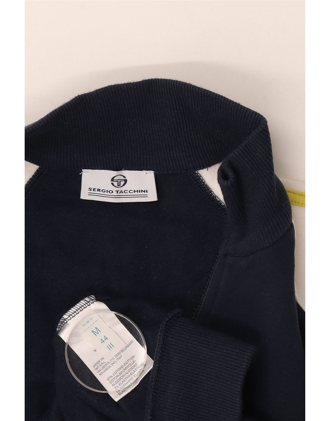 Sergio Tacchini Veste de survêtement pour femme UK 14 Bleu marine moyen
